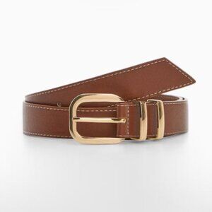 NWT Mango Square buckle belt